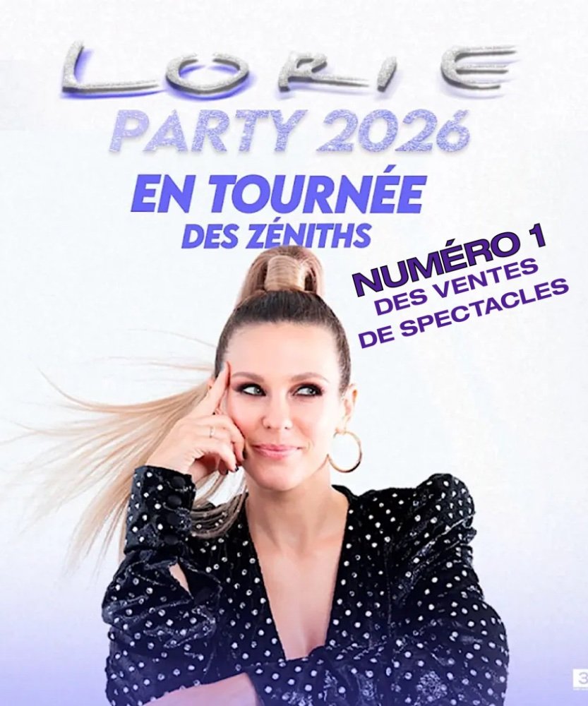 LORIE PARTY 2025 ET 2026 TOURNEE Concerts Pure Charts