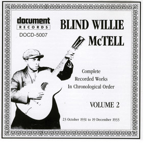 Blind Willie Mctell Vol. 2 (1931 