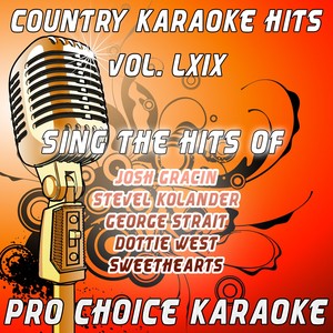 Country Karaoke Hits, Vol. 69