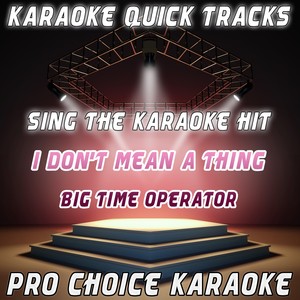 Karaoke Quick Tracks : I Don't Me