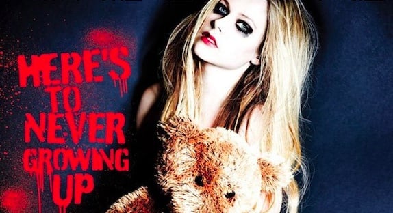 SINGLE PREMIERE: Avril Lavigne – “Here's To Never Growing Up” (+